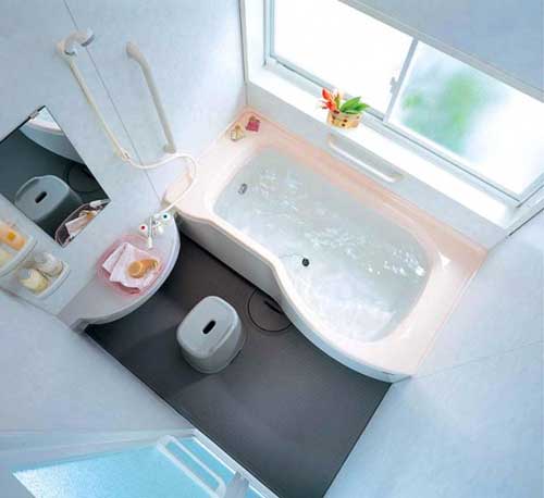 دکوراسیون حمام کوچک برای خانه های کوچک