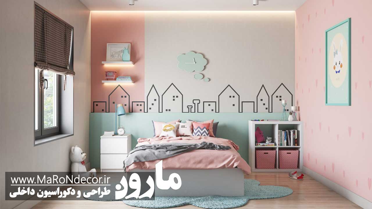 تخت اتاق کودک