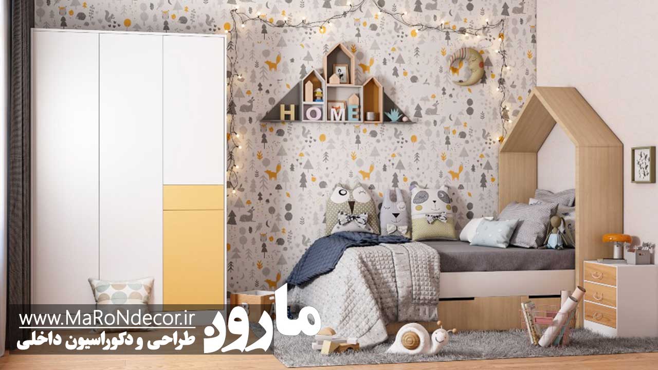 طراحی دکوراسیون اتاق خواب کودک و نوجوان