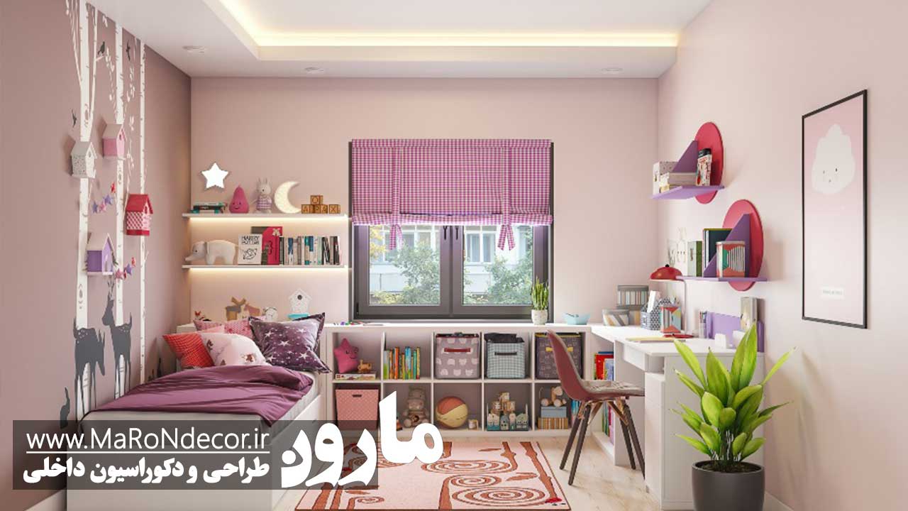 طراحی دکوراسیون اتاق کودک
