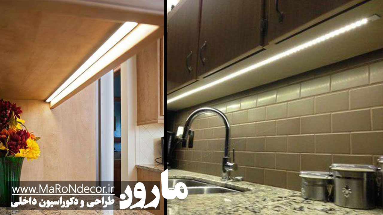 نورپردازی-کابینت-آشپزخانه 5