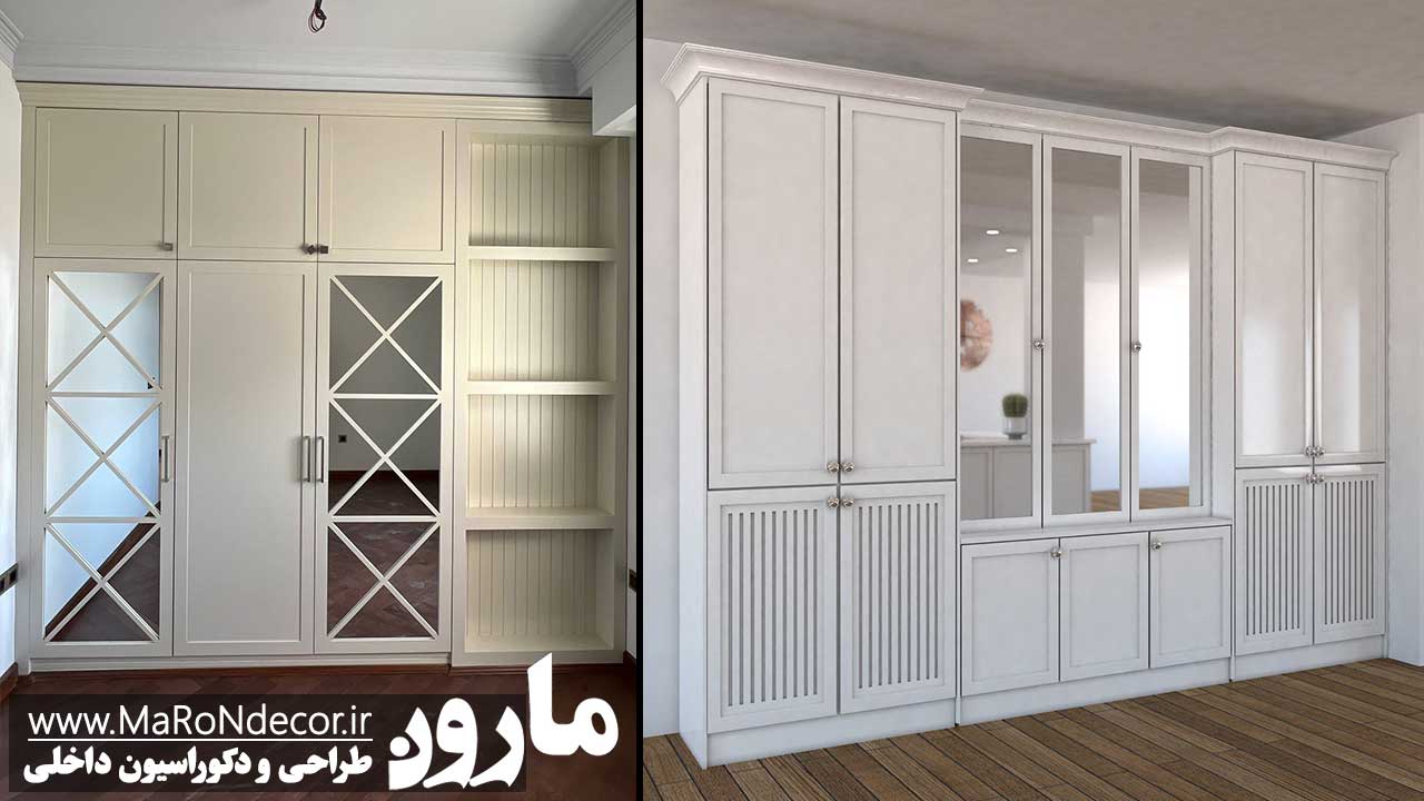 کمد دیواری نئوکلاسیک