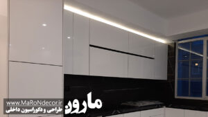 نورپردازی کابینت آشپزخانه